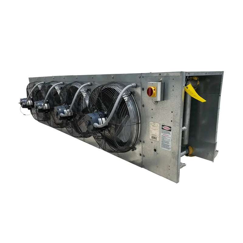 Bobina evaporadora de amoníaco Krack DT4S-1045-FLA-HGU-RH - 13 TR, 4 ventiladores (baja temperatura)