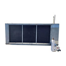 Serpentín evaporador de amoníaco Krack DTX3S-760-DXA-HGC-LH - 5,29 TR, 3 ventiladores (temperatura baja/media)