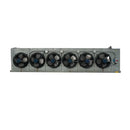 Serpentín evaporador de amoníaco Krack DTX6S-1530-DXA-HGC-LH - 10,58 TR, 6 ventiladores (temperatura baja/media)