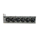 Serpentín evaporador de amoníaco Krack DTX6S-1530-DXA-HGC-LH - 10,58 TR, 6 ventiladores (temperatura baja/media)