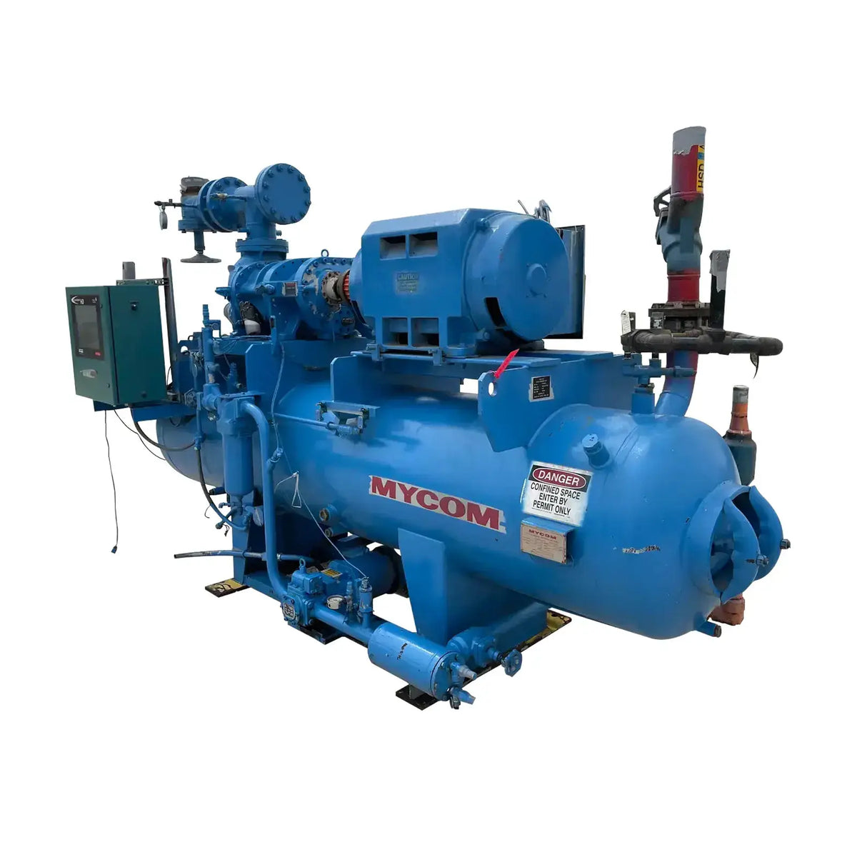 Mycom N200VLD-T-350 Rotary Screw Compressor Package (Mycom 200VLD, 350