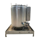 Stainless Steel Jacketed Tank Skid with Controls - 165 Gallon