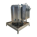 Stainless Steel Jacketed Tank Skid with Controls - 165 Gallon