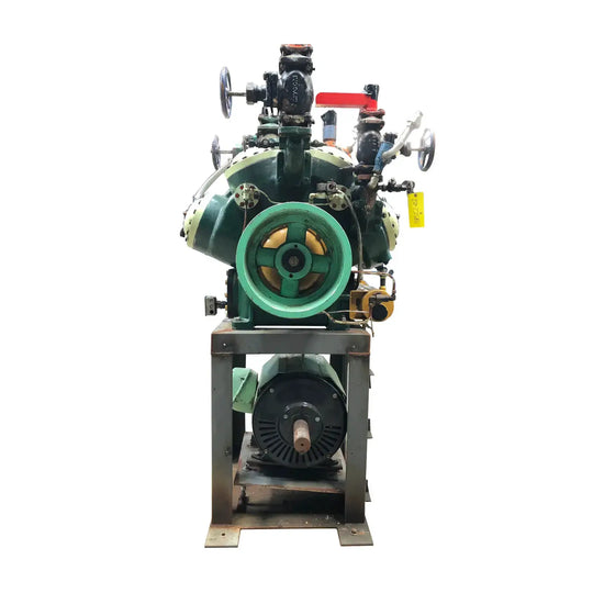 Mycom N62B 8-Cylinder Reciprocating Compressor Package (100 HP 230/460 V, Belt Driven)