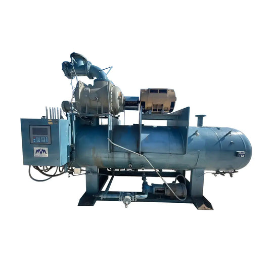 Paquete de compresor de tornillo rotativo Howden WRVI255 (Howden WRVI255, 200 HP 460 V, micro panel de control M&amp;M)