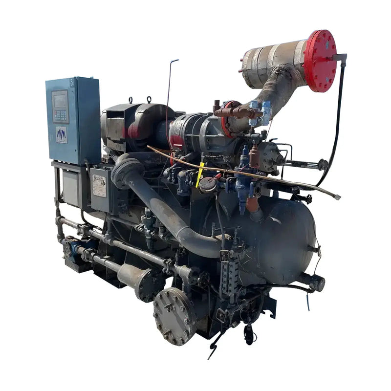 Reco SC2005D-3.6 Rotary Screw Compressor Package (Dunham-Bush 2010DKR3V0D0EM, 250 HP 400 V, M&M Micro Control Panel, Packaged by Reco)
