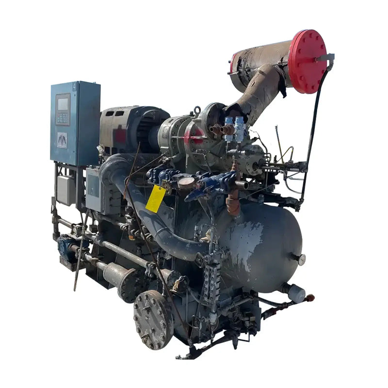 Paquete de compresor de tornillo rotativo Dunham-Bush SC2005D-3.6 (Dunham-Bush 2010DLR3VODSPAX4093, 250 HP 230/460 V, panel de control micro M&amp;M)