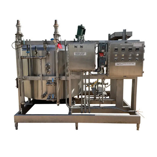 Paquete de tanque agitador de mezcla de proceso Waukesha Cherry-Burrell (300 gal)
