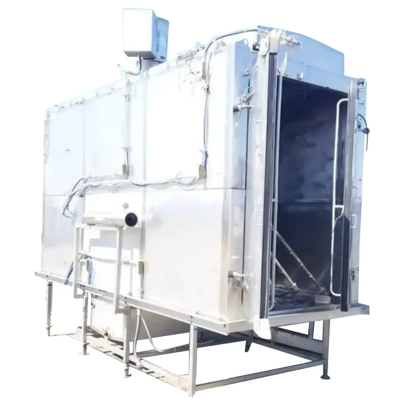 Sani-Matic Automatic Smoke House Cart Washer With A/B Plc Controls