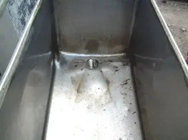 Tanque de carcasa simple de acero inoxidable - 15 galones