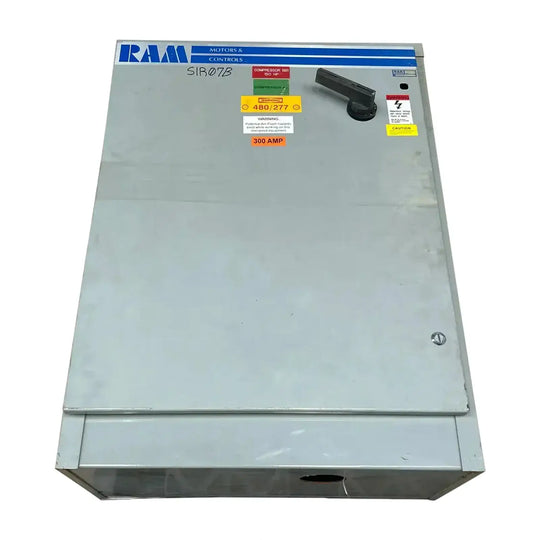 Arrancador de motor de compresor de tornillo Ram Industries (150 HP, 460 voltios, 60 Hz)
