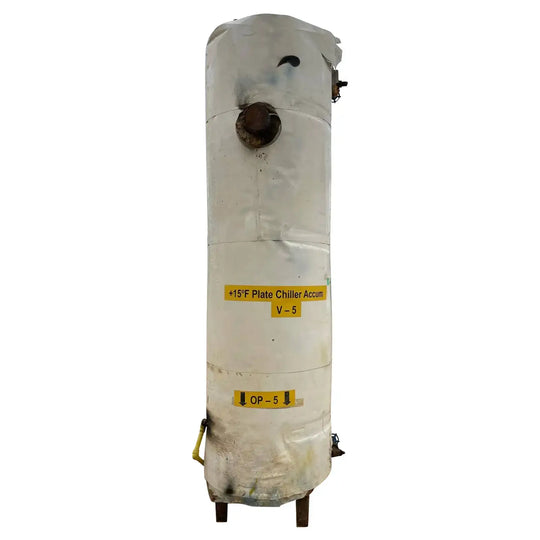J.J. Finnigan Industries Inc. Vertical Ammonia Accumulator (36 in X 120 in. 635 Gallons)