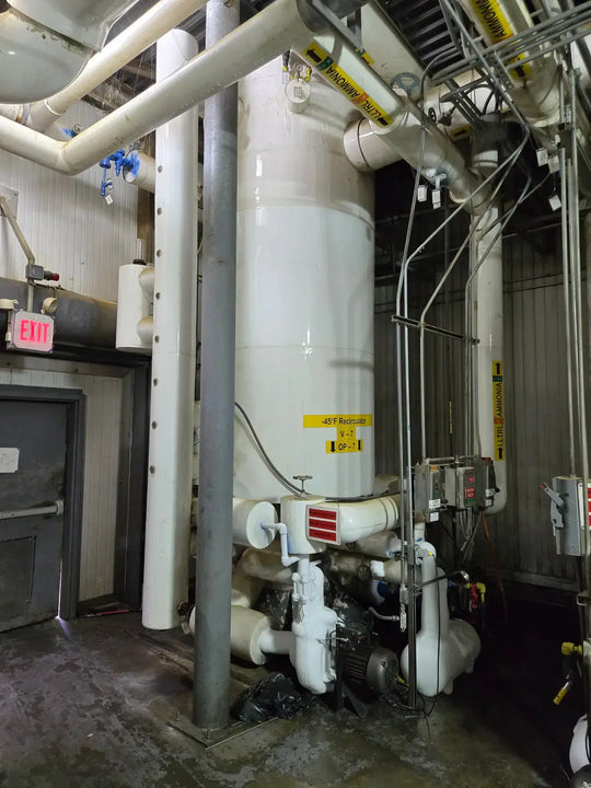 FES Vertical Ammonia Accumulator (48 in x 196 in. 1,788 Gallons)