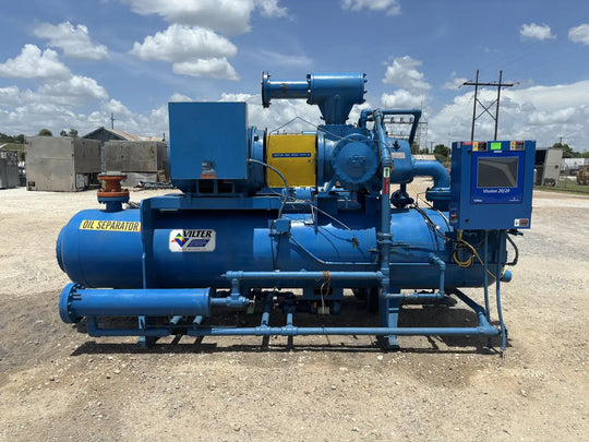 Vilter VSS1201 Rotary Screw Compressor Package (Vilter VSS1201, 500 Hp, 460 V)