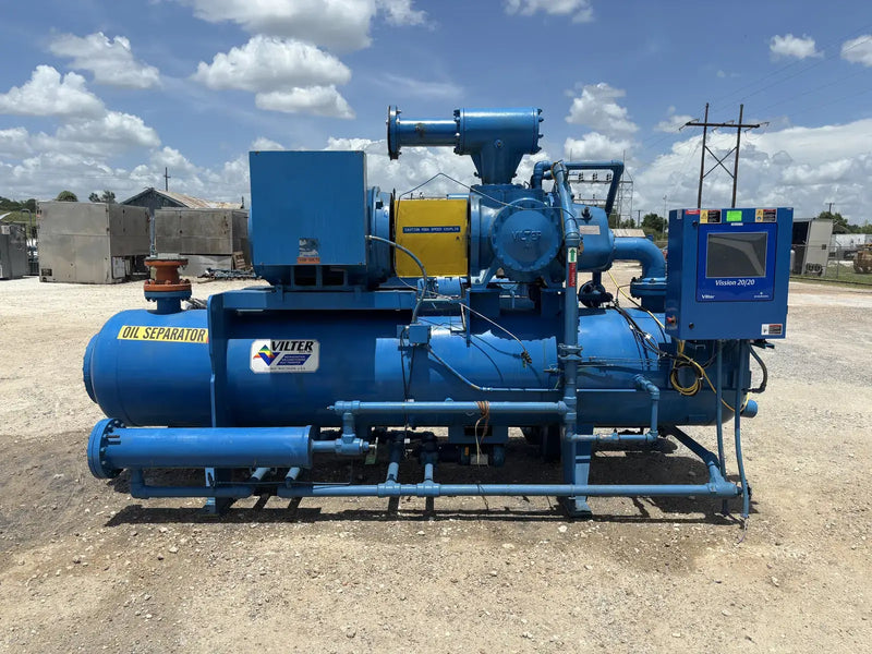 Vilter VSS1201 Rotary Screw Compressor Package (Vilter VSS1201, 500 Hp
