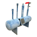 RVS Horizontal Ammonia Oil Tank (8in X 36in. 7.8 Gallons)