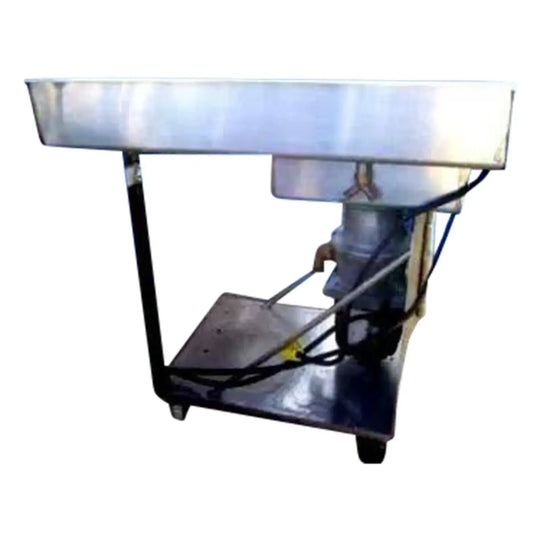 Portable Stainless Steel Counter Top and Sink with Commercial Grinder