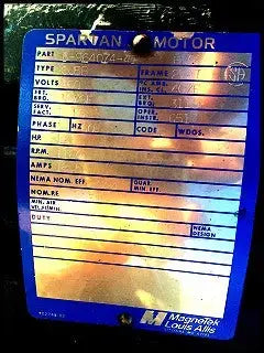 Motor eléctrico espartano - 15 CV