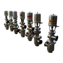 Válvula de desviación de flujo de vástago único