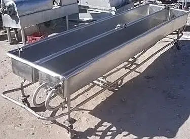 Stainless Steel 2-Compartment COP Tank- 200 Gallon