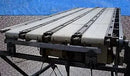 Stainless Steel 4-Lane Incline Belt Conveyor