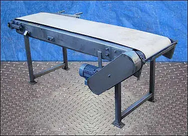 Transportador de banda de acero inoxidable - 14 pulgadas de ancho