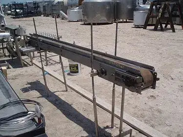 Stainless Steel Belt Conveyor - 5 in. Wide