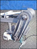 Stainless Steel Belt Conveyor - 7-3/4 in. wide