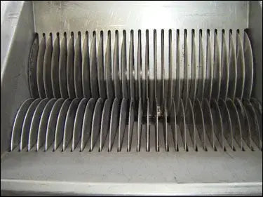 Stainless Steel Cheese Curd Mill - 8 in. diameter