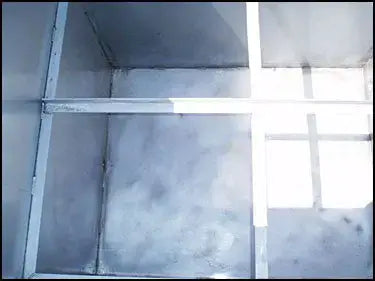 Tanque de compensación de agua enfriada de acero inoxidable: 870 galones