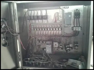 Gabinete de panel de control de acero inoxidable