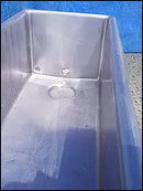 Tanque COP de acero inoxidable: 300 galones