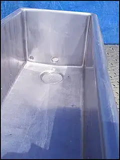 Tanque COP de acero inoxidable: 300 galones