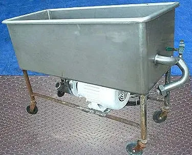 Tanque COP de acero inoxidable: 75 galones