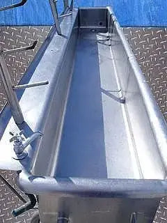 Tanque COP de acero inoxidable: 90 galones