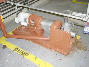Bomba rotativa doble de acero inoxidable