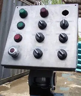 Stainless Steel Enclosure with Control Panel