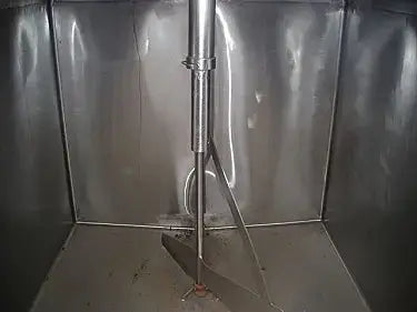 Tanque de mezcla de doble compartimento aislado de acero inoxidable - 1100 galones