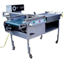 Máquina selladora retráctil con barra en L de acero inoxidable