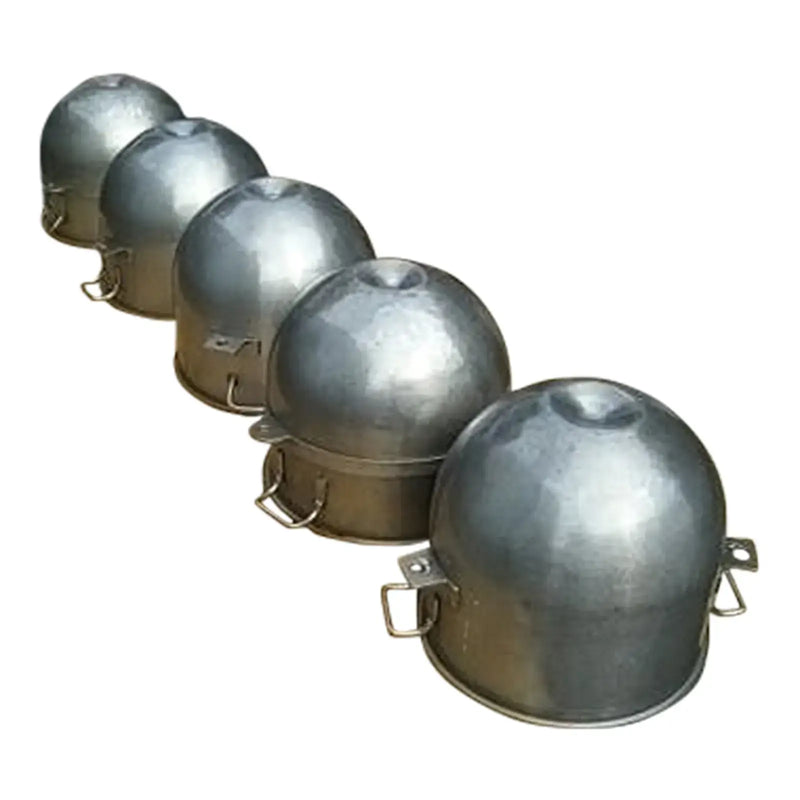 Tazones para mezclar de acero inoxidable - 60 cuartos