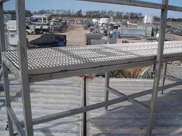 Stainless Steel Platform with Guard Rails