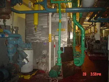 Tanque de agua fría rectangular de acero inoxidable: 5500 galones