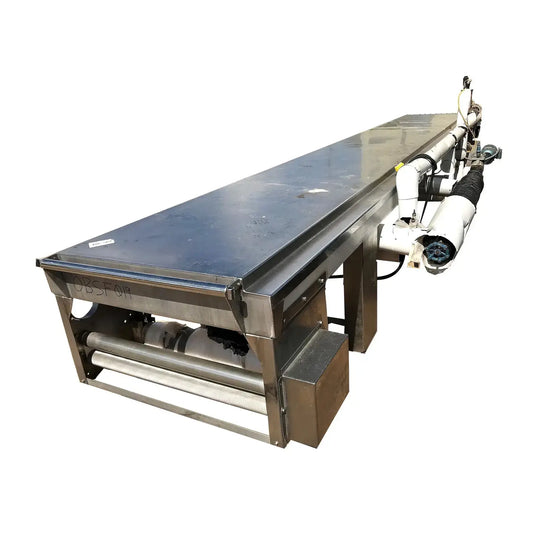 Congelador de corteza SuperCONTACT de Northfield Freezing Systems (JBT), mesa fría refrigerada de acero inoxidable