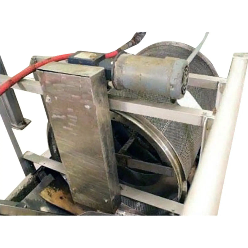 Stainless Steel Single Drum Wastewater Dewatering Screen