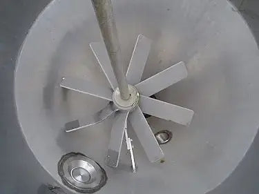 Tanque de mezcla y mezcla de carcasa única de acero inoxidable, 400 galones