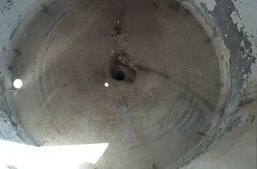 Tanque de carcasa única de acero inoxidable, 1200 galones