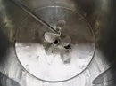 Tanque de acero inoxidable de 140 galones con mezclador