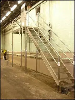 Stainless Steel Tanker Unloading Platform and Stairway