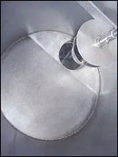 Alimentador de tornillo volumétrico de acero inoxidable - 40 galones