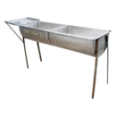 Half Round Sink Stainless Steel